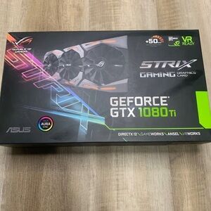 ASUS ROG Strix GeForce GTX 1080 Ti Graphics Card - Black